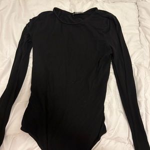 black bodysuit
